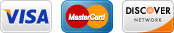 Visa | Master Card | Discover Network